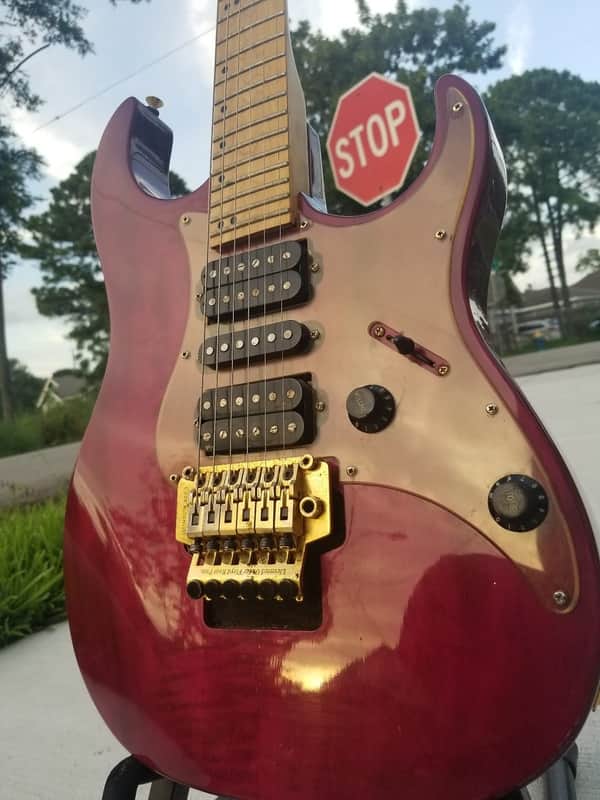 Washburn MG-700改 スキャロップ指板ミディアムスケールEMG Washburn
