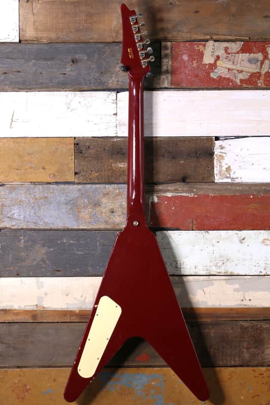 ギター 1982 Ibanez Rocket Roll II Flying V 400 1982 Ibanez Rocket Roll II Flying V Sunburst | Reverb