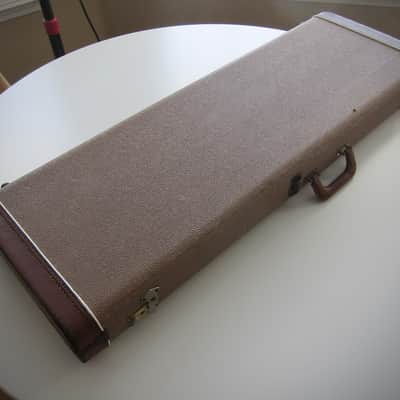 Fender "Esquire" Spanish Electric Solid Body Electric Guitar Original Brown Case Circa-1960-Blonde Lacquer Ash Body image 21