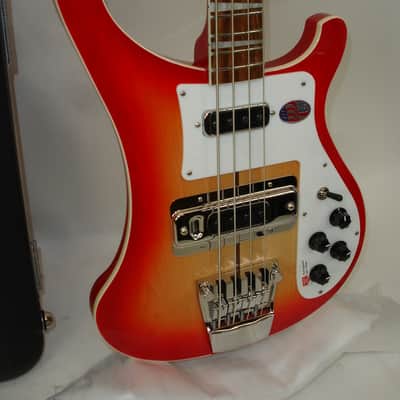 2025 Rickenbacker 4003 Electric Bass Guitar, FireGlo w/ Case image 2