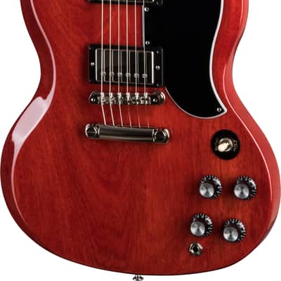 Gibson SG Standard '61 Stop Bar Electric Guitar, Rosewood Fingerboard, Vintage Cherry image 1