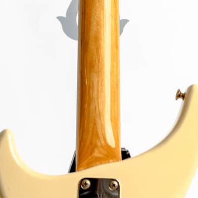 Daion Barbarian White Electric Guitar w/ Original Daion Branded Hardshell Case image 7