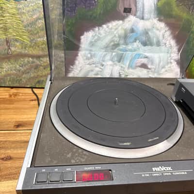 revox b790 Direct Drive Quartz Vintage Audiophile Vinyl Record Player turntable image 2
