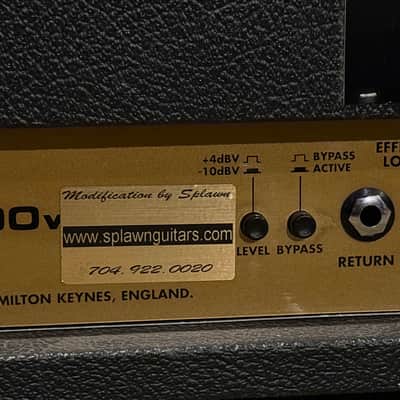 Marshall Super Lead 100w MKII Head Reissue Splawn Modded image 12