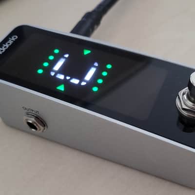 D'Addario PW-CT-20 Chromatic Pedal Tuner 2017 - Present - Black / Silver image 5