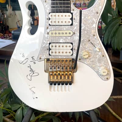 Ibanez JEM7V WH 1998 * Signed by Steve Vai * image 5