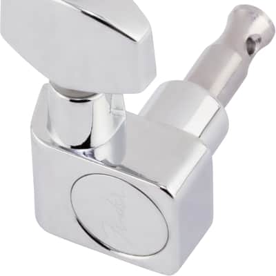 Genuine Fender American Standard Chrome Peg Keys Tuners / Tuning Machines image 5