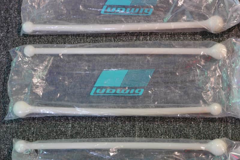 Ludwig Hard Nylon Bell Lyra Mallets x 4 pairs image 1