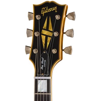 NEW! Gibson Custom 1968 Les Paul Custom Reissue Electric Guitar - Ebony/Gold, Light Aged - Authorized Dealer - Pre-ORDER image 5