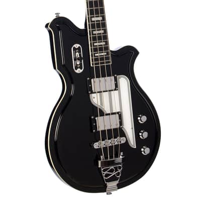 Airline Guitars MAP Bass Short Scale Black image 2