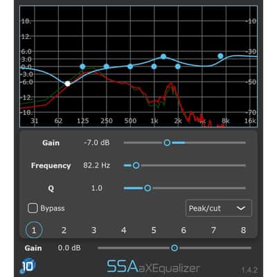 Causeway DSP aXEqualizer 8-Band Parametric EQ Plugin (Download) image 4