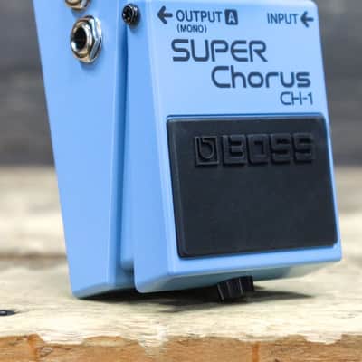 Boss CH-1 Super Chorus Clean Brilliant Sound Classic Boss Chorus Effect Pedal image 3
