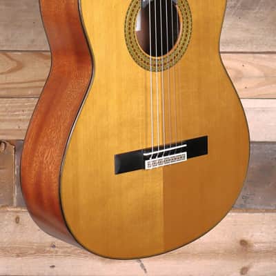 Yamaha GC12C Handcrafted Grand Concert Acoustic Guitar Natural image 2