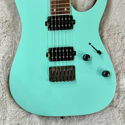 Ibanez RG421QMCBB RG Solid Body Electric Guitar, Sea Shore Matte image 2