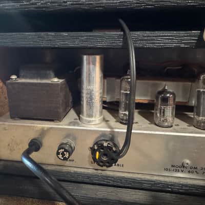 Danelectro DM25 1960s - Blue/Grey Combo AMP Stack Cab and Hideaway Head image 9