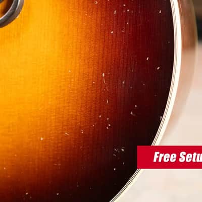 Gibson Custom Shop Pre-War SJ-200 Rosewood Murphy Lab Light Aged Acoustic Guitar - Faded Vintage Sunburst with Hardshell Case image 20
