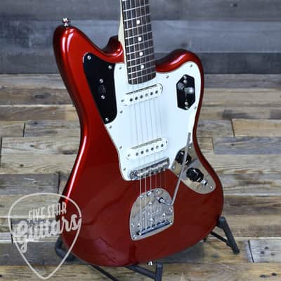 Pre-Owned Fender American Professional Jaguar - Candy Apple Red with Gig Bag image 9