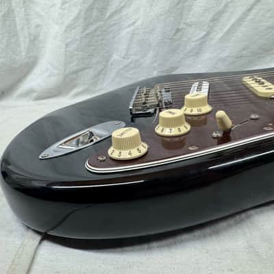 Fender American Professional Stratocaster HSS (modified to SSS) Shawbucker Guitar with Case 2016 - Black / Maple neck image 16