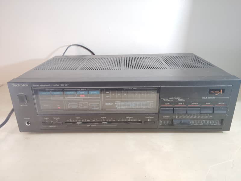 Technics SU-V97 Stereo Amp 80s Japan 1987 image 1