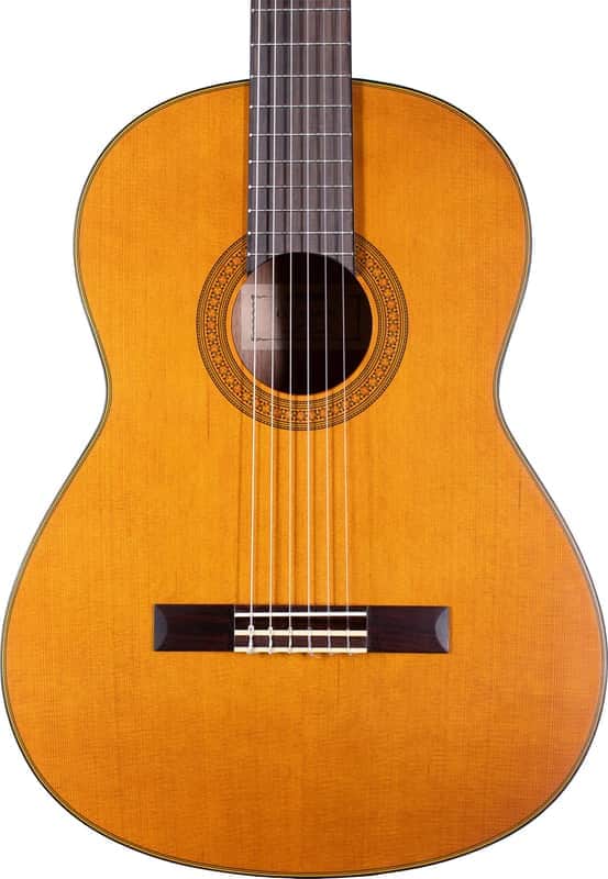 Yamaha CG-122MCH Solid Cedar Top Classical Guitar - Natural image 1