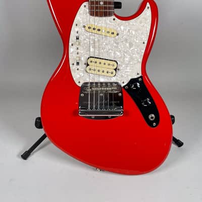 1994 / 1995 Fender Jag-Stang Fiesta Red MIJ w/Gig Bag image 2