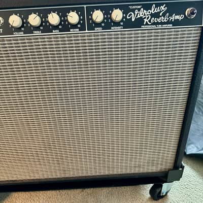 Fender "Custom" Vibrolux Reverb 40-Watt 2x10" - 1990 - Black image 5