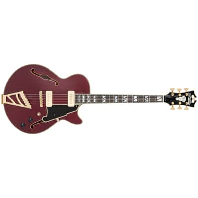 Deluxe SS Satin Trans Wine D'Angelico image 2