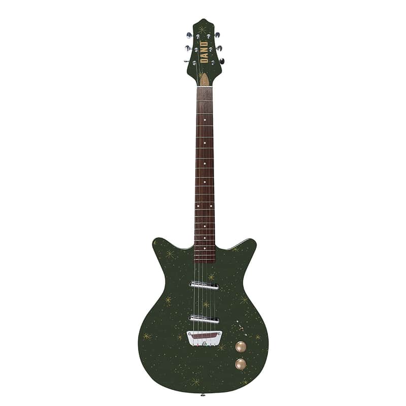 Danelectro Golden 1950's Electric Guitar Green