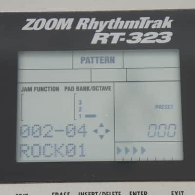 ZOOM RhythmTrak 323 RT-323 Drum Machine Bass Synth w/ 100-240V PSU image 3