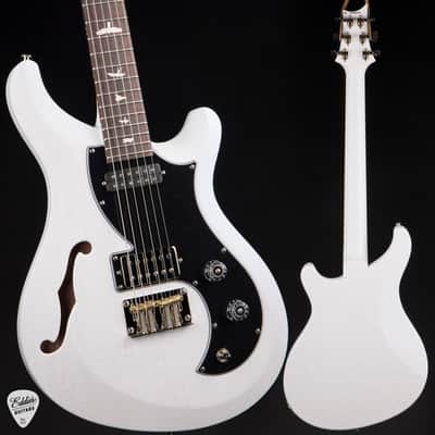 PRS S2 Vela Semi Hollow Satin - Pearl White image 1