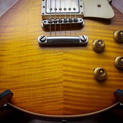 GIBSON USA Custom Shop 60th Diamond Anniversary '59 Les Paul Standard Reissue "Iced Tea Fade VOS" (2018) image 7