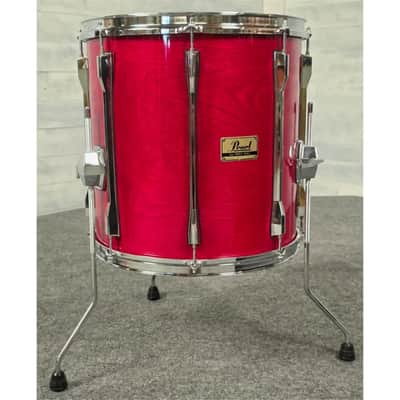 Used Vintage Pearl BLX 6pc Drum Set Sequoia Red - Very Good image 12