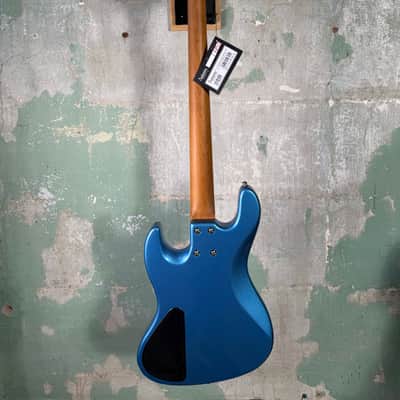Sadowsky MetroExpress Hybrid P/J Bass with Roasted Maple Fretboard 2023 - Present - Ocean Blue Metallic High Polish image 12