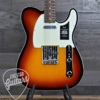 Fender Limited Edition Vintera III Early 60s Telecaster  Custom - 3-Color Sunburst with Gigbag image 16