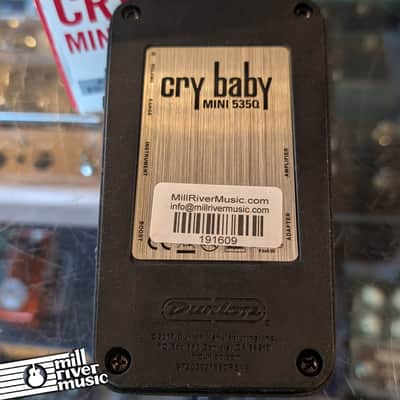 Dunlop CBM535Q Cry Baby Mini 535Q Wah Effects Pedal - Used, with Box image 3