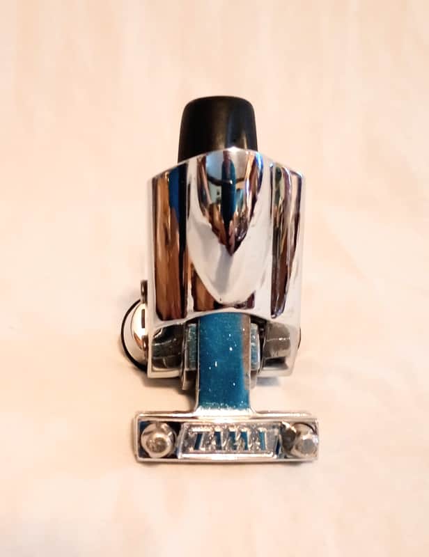 TAMA VINTAGE PICCOLO STRAINER WITH SCREWS  - CHROME - FREE SHIP TO C-USA! image 1
