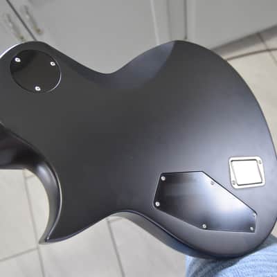 ESP E-II Eclipse BB, 2020, Black Satin with EMG's, Nice condition image 13