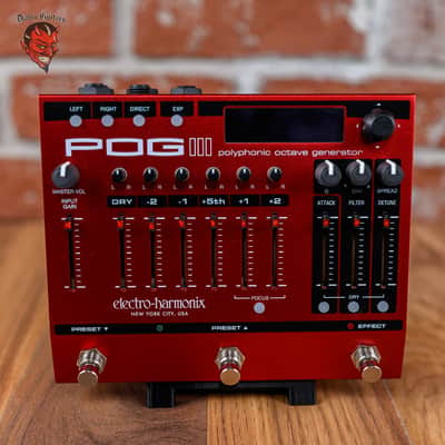 Electro-Harmonix POG3 Polyphonic Octave Generator Red image 2