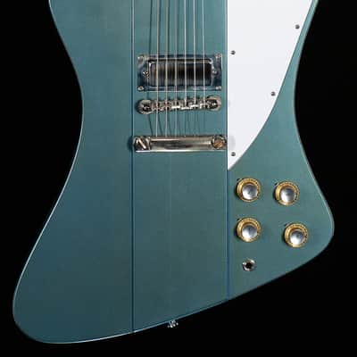 Gibson Custom Shop 1963 Firebird V Willcutt Exclusive Pelham Blue Stop Bar VOS (763) image 3