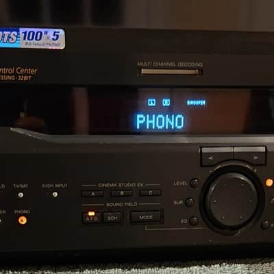 Sony Sony STR-DE845 is a classic 5.1-channel A/V receiver 90s - Black image 1