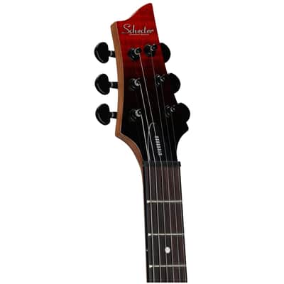 Schecter C1 Standard Electric Guitar, Blood Burst image 7
