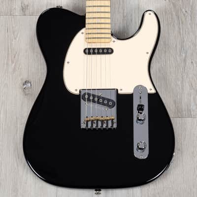 G&L USA ASAT Classic Guitar, Quartersawn Maple Fretboard, Jet Black image 1