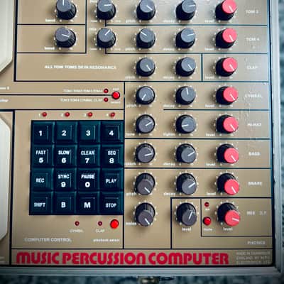 MPC Electronics MPC-1 Electronics Music Percussion Computer 1983 image 6