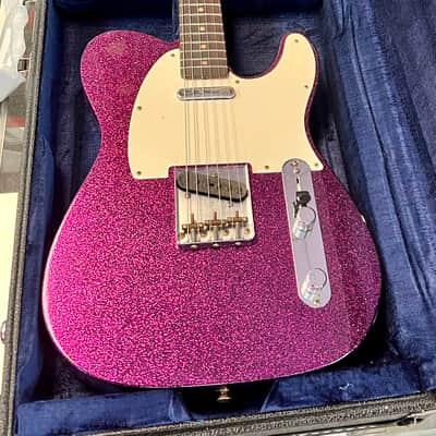 Fender Custom Shop Limited-edition '60 Telecaster Journeyman Relic Electric Guitar - Purple Sparkle image 4