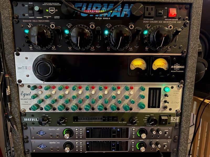 InnerTUBE Audio Atomic Sumthang 8-Channel Tube Summing Mixer 2000s - Black image 1