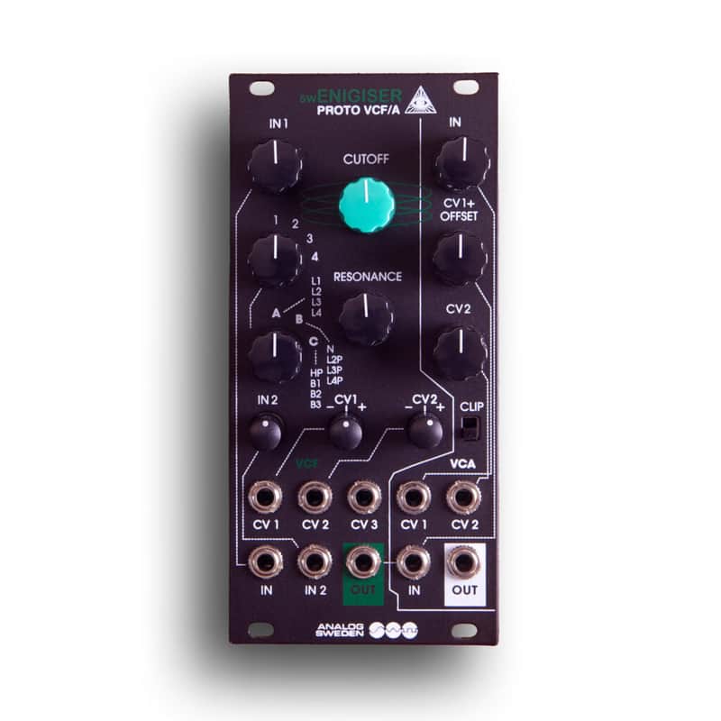 ANALOG SWEDEN SWENIGISER PROTO VCF/A-BLACK : BRAND NEW :  [DETROIT MODULAR] image 1