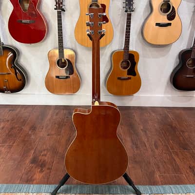 Yamaha FSC-TA TransAcoustic Concert 2020s - Brown Sunburst image 4