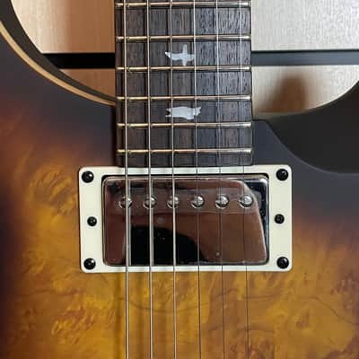 PRS SE Exotic DGT Poplar Burl David Grissom Signature Limited Edition McCarty Tobacco Burst Electric Guitar Gigbag Made in Indonesia image 4