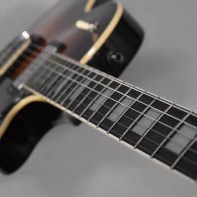 2000s DeArmond Guild M-75 Sunburst Finish Solid Body Electric Guitar image 14