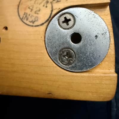 1977 Fender Stratocaster USA Olympic White All Original S7 Serial Vintage Hard Case image 21